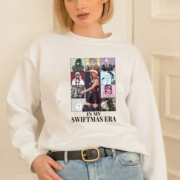 Merry Swiftmas Sweatshirt Have A Merry Swiftmas Sweatshirt - Picture 1 of 4